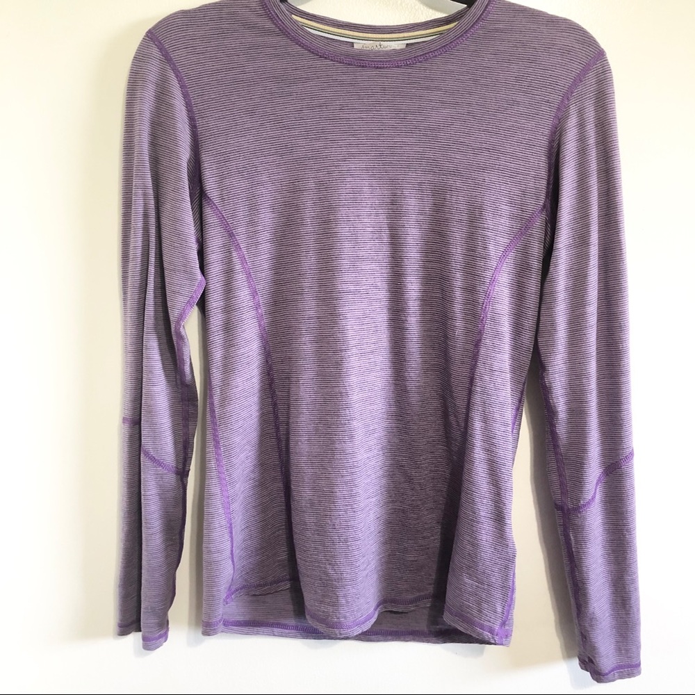 Smartwool Merino Wool Base layer Purple Size M